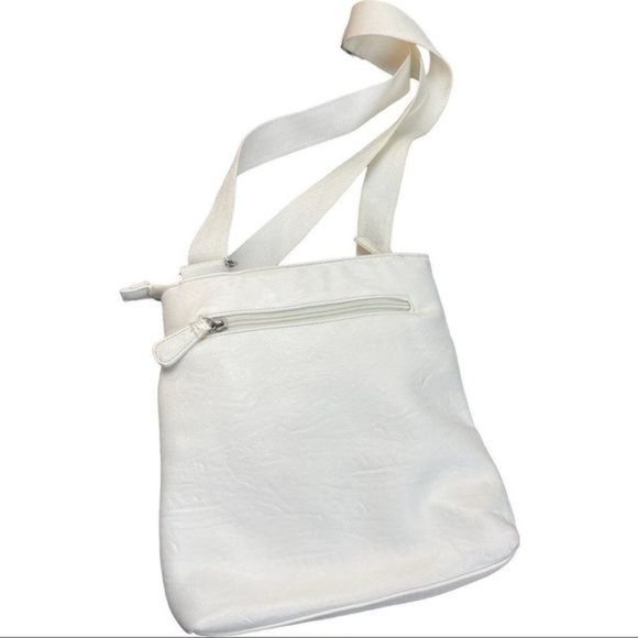 Roots Crossbody Bag White Womens - Picture 4 of 8